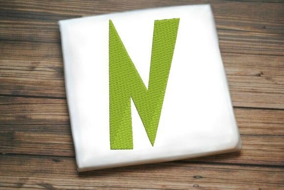 Alphabet Letter N Embroidery Design Review for Personalized Gifts