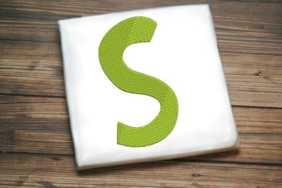 Alphabet Letter S Embroidery Design Review for Boutique Sweatshirts