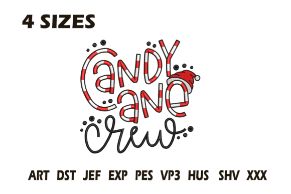 Candy Cane Crew Christmas Embroidery Review