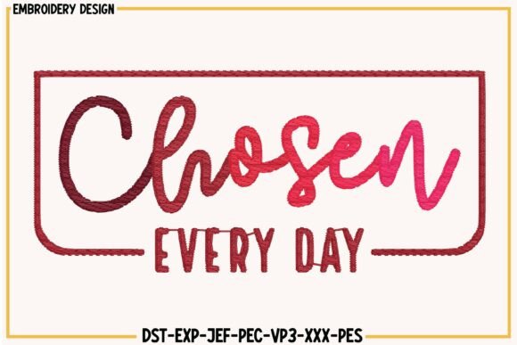Chosen Every Day Embroidery Design Review