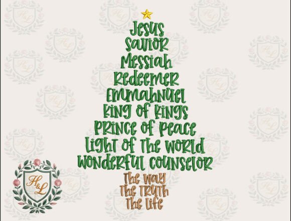 Christian Christmas Tree Embroidery Review