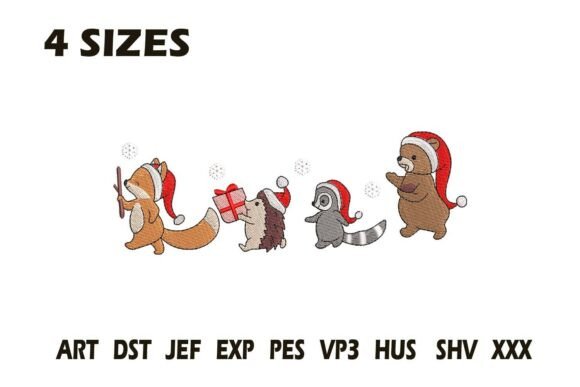 Christmas Forest Animals Embroidery Review