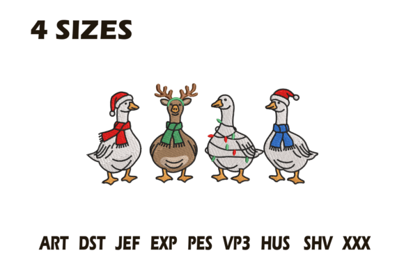 Christmas Goose Embroidery Set Review