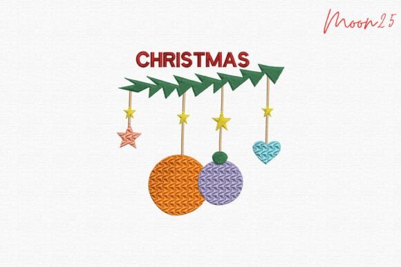 Christmas Hanging Ornament Embroidery Review