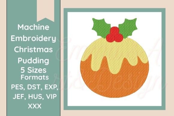 Christmas Pudding Embroidery Design Review