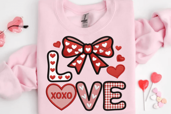Cute Love Bow Valentine Embroidery Review