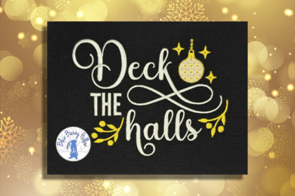 Deck the Halls Embroidery Design Review