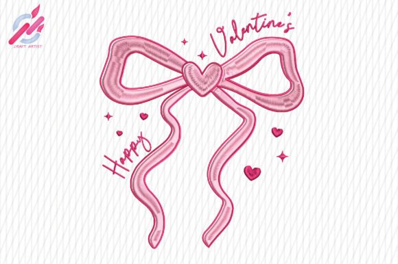 Happy Valentine’s Bow Embroidery Design Review