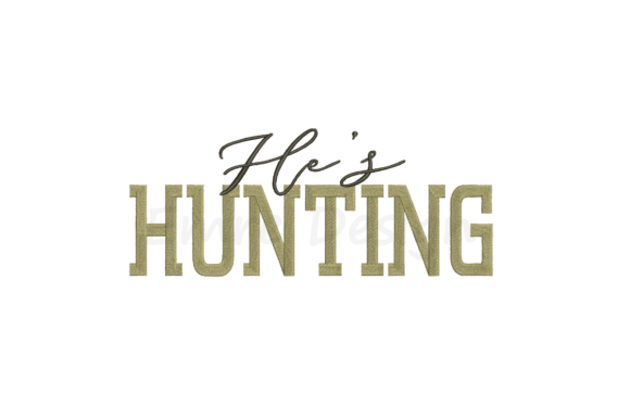 He's Hunting Embroidery Design Review