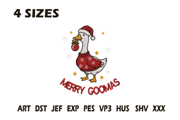 Merry Goomas Goose Embroidery Review