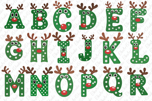 Reindeer Christmas Embroidery Clipart Review