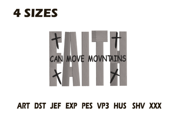Review of Faith Can Move Mountains Embroidery for Seasonal Use