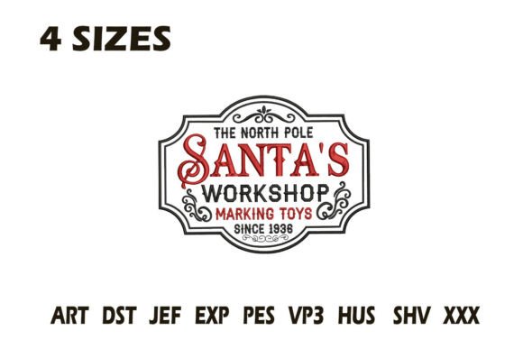 Santa’s Workshop Embroidery Review