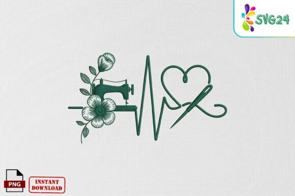 Sewing Heartbeat Machine Embroidery PNG Review