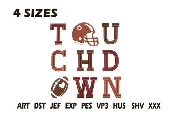 Touchdown Football Embroidery Review